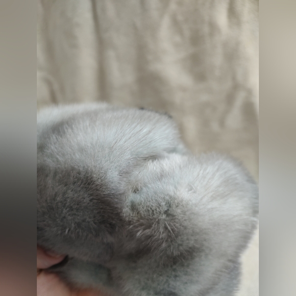 Vintage Handmade One Size Genuine Rabbit Fur Hat Trapper Cap - Picture 5 of 5